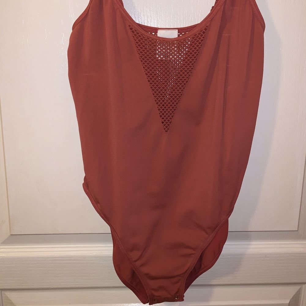 PINK Victoria’s Secret deep blush bodysuit